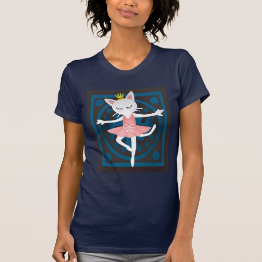 Balletkat T-shirt (Voorkant)