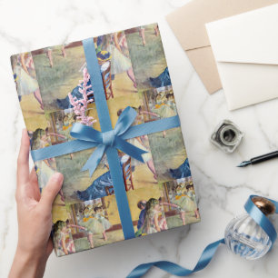 Balletklasse, de Dans Hall van Edgar Degas Cadeaupapier