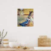 Balletklasse, de Dans Hall van Edgar Degas Poster (Keuken)