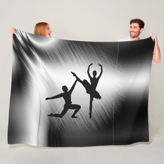 Balletkoppel dans fleece deken (In situ)