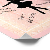 Balletoefeningen Poster (Hoek)