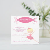 Balletoverweging Kaart (Staand voorkant)