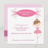 Balletoverweging Kaart (Voorkant / Achterkant)