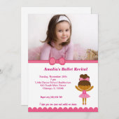 Balletoverweging Kaart (Voorkant / Achterkant)