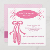 Balletoverweging Kaart (Voorkant / Achterkant)