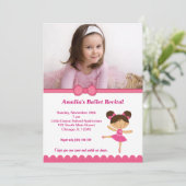 Balletoverweging Kaart (Staand voorkant)