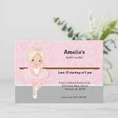 Balletoverweging Kaart (Staand voorkant)