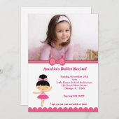 Balletoverweging Kaart (Voorkant / Achterkant)