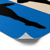 Balletpatroon Poster (Hoek)