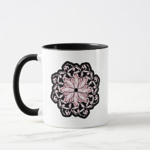 Balletpatroon (roze) Mok