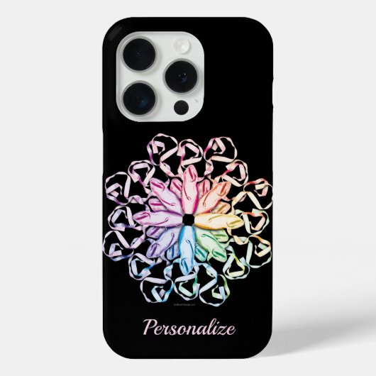 Balletpatroon (spectraal) Case-Mate iPhone case (Achterkant)