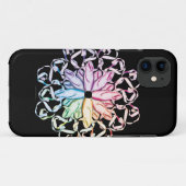 Balletpatroon (spectraal) Case-Mate iPhone case (Achterkant (horizontaal))