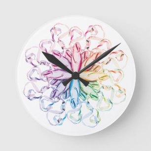 Balletpatroon (spectraal) ronde klok