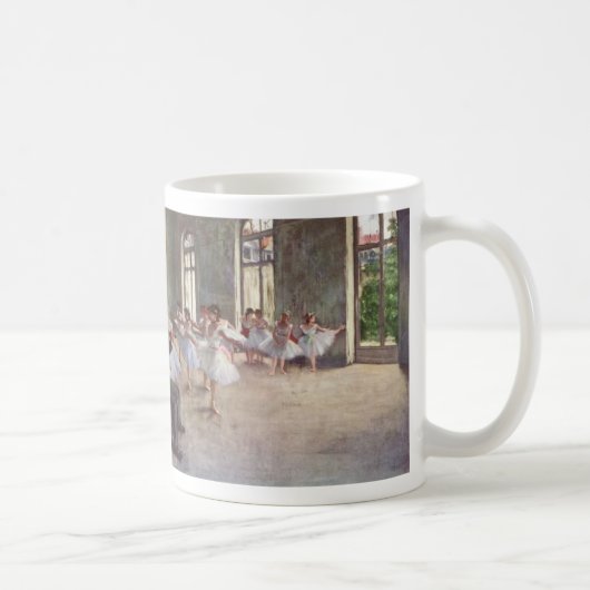 Balletrepetitie door Degas Koffiemok (Rechts)