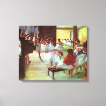 Balletrepetitie - Edgar Degas - 1880