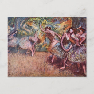 Balletrepetitie - Edgar Degas - 1904 Briefkaart