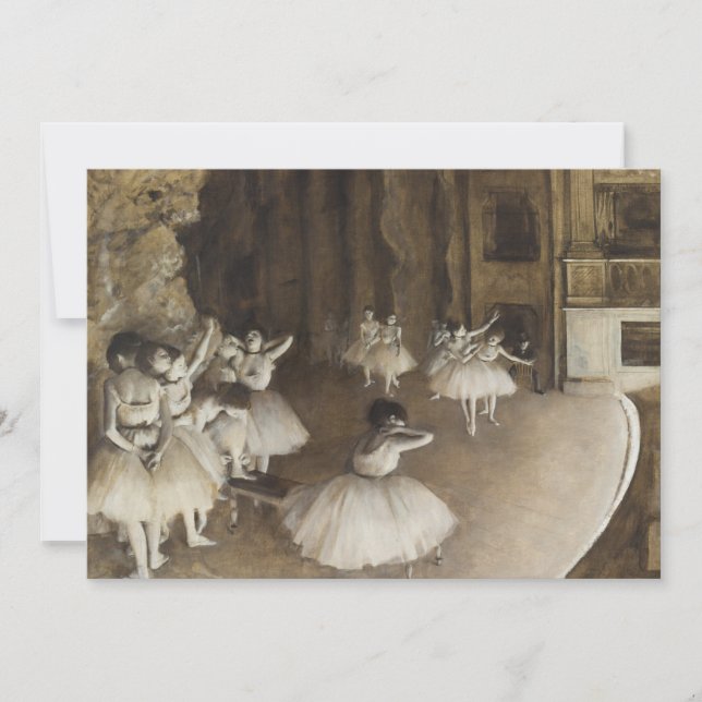 Balletrepetitie op Stage Edgar Degas (Voorkant)