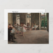 Balletrepetitie van Edgar Degas Briefkaart (Voorkant / Achterkant)