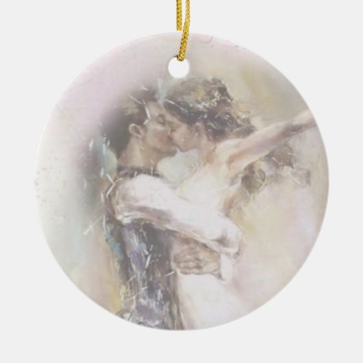 BalletRomance Keramisch Ornament (Voorkant)