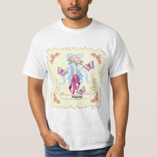 Balletrozen T-shirt (Voorkant)
