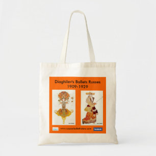 Ballets Russes van Diaghilev Tote Bag