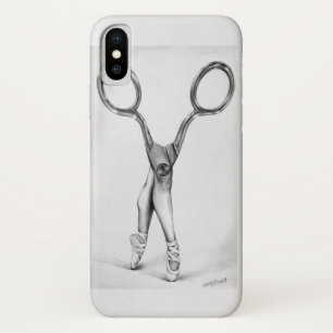 Balletschaar Ballerina Dance Surreal art iPhone X Hoesje
