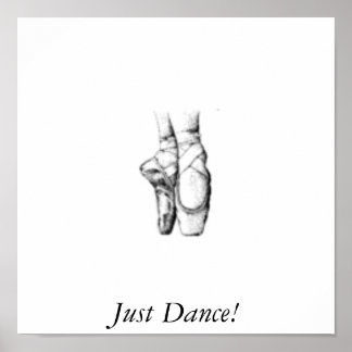 balletschoenen2, alleen Dance. Poster