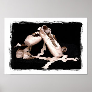Balletschoenen afdrukken poster