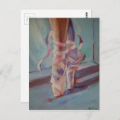 balletschoenen briefkaart (Voorkant / Achterkant)