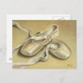Balletschoenen Briefkaart (Voorkant / Achterkant)