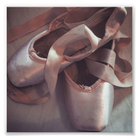 Balletschoenen Foto Afdruk (Voorkant)