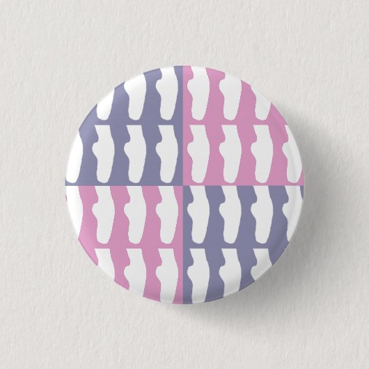 balletschoenen ronde button 3,2 cm (Voorkant)