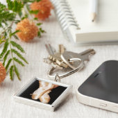 balletschoenen sleutelhanger (Zijkant)