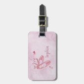 Balletschoten Bagagelabel ontwerp (Voorkant verticaal)