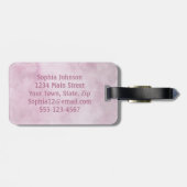 Balletschoten Bagagelabel ontwerp (Achterkant horizontaal)