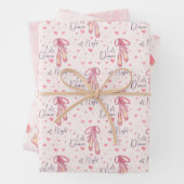 Balletschoten en -hart inpakpapier vel (In situ)