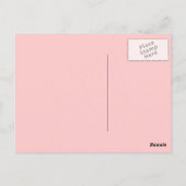 Balletslippers Briefkaart (Achterkant)