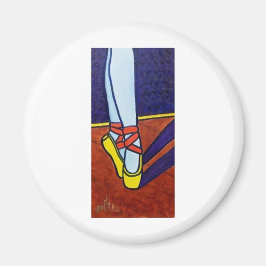 Balletslippers Magneet (Voorkant)