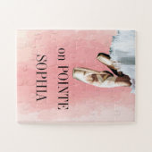 Balletslippers Pointe Personal Pink Legpuzzel (Horizontaal)