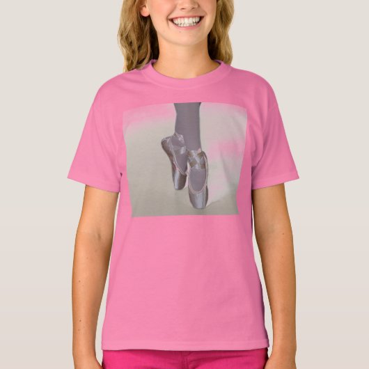 balletslippers T-shirt (Voorkant)