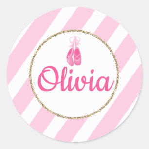 Balletstickers Ronde Sticker