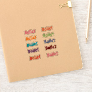 Balletstickers Sticker