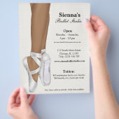 Balletstudio Flyer (Hand)