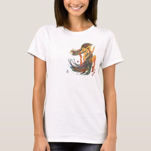 Ballettanktop, dansen, uitvoeren t-shirt (Voorkant)