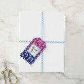 Balletthematroon met dansatre Dank u wel Cadeaulabel (Met Touw)