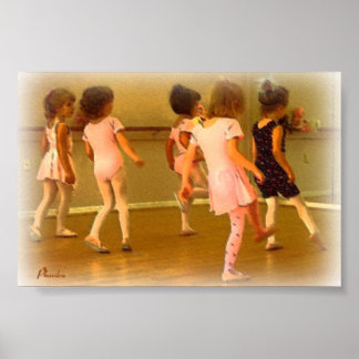 Ballettraining Poster