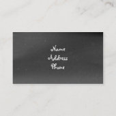 balletvoetjes visitekaartje (Achterkant)