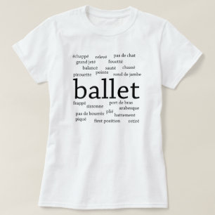 Balletwoorden T-Shirt