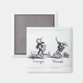 Balli de Sfessania, c.1622 Magneet (Voorkant / Achterkant)