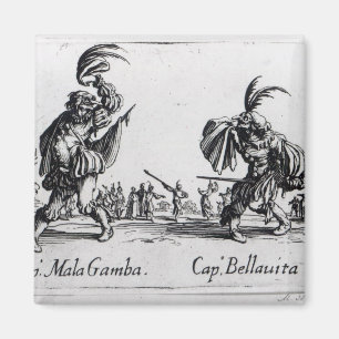Balli de Sfessania, c.1622 Magneet